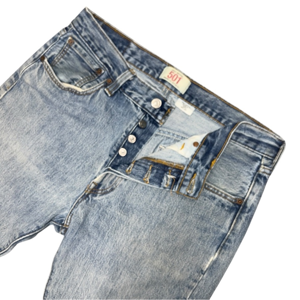 Vtg Levi's 501 Jeans 33x34 - Picture 3 of 6